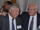 Martin Waniek mit Versicherungskaufmann Helmut Cudan - Klick vergrößert das Bild